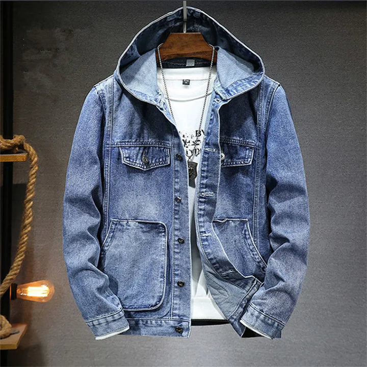 ROVESSA ROMA | FELPA IN DENIM RETRÒ