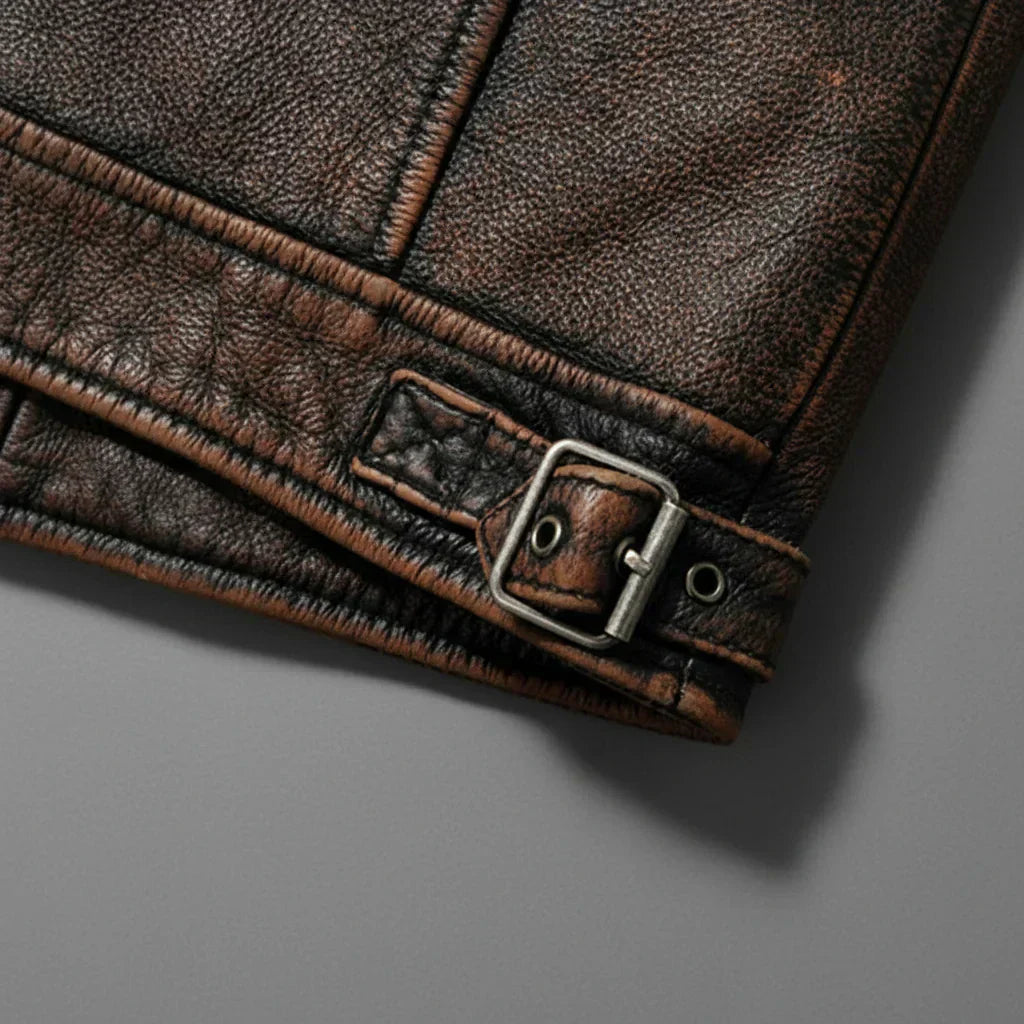 Giacca di Pelle | Sensazione Vintage con un Tocco Moderno