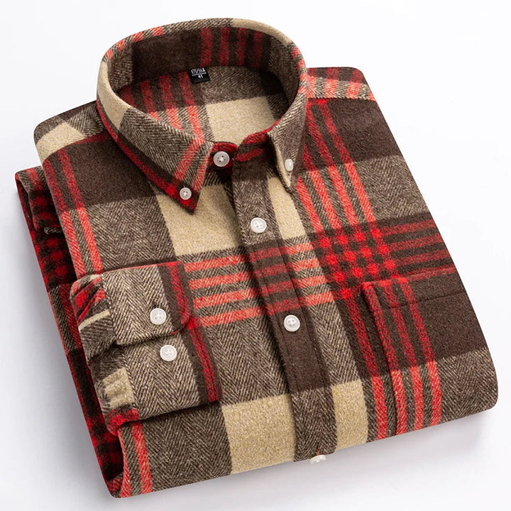 ROVESSA ROMA | CAMICIA A QUADRI DA UOMO MODERNA