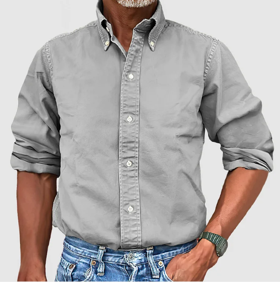 ROVESSA ROMA | CAMICIA A MANICHE LUNGHE ANTIPIEGA DA UOMO
