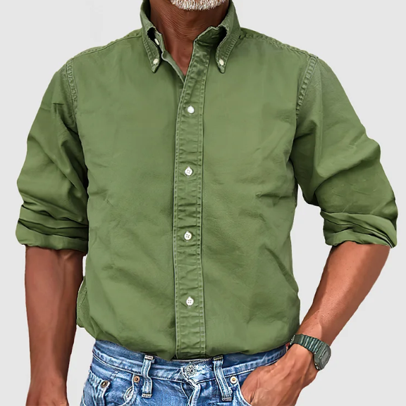ROVESSA ROMA | CAMICIA A MANICHE LUNGHE ANTIPIEGA DA UOMO