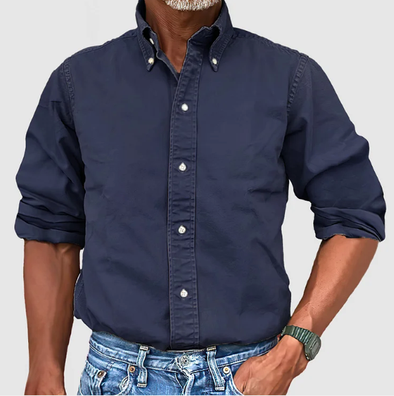 ROVESSA ROMA | CAMICIA A MANICHE LUNGHE ANTIPIEGA DA UOMO