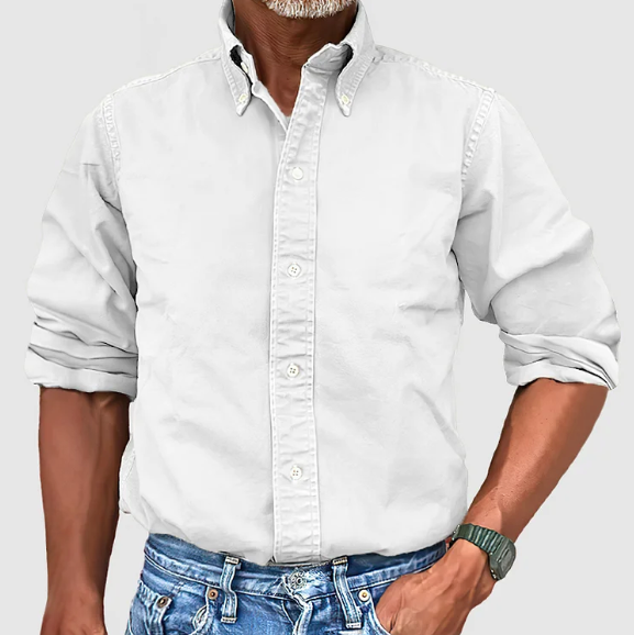 ROVESSA ROMA | CAMICIA A MANICHE LUNGHE ANTIPIEGA DA UOMO