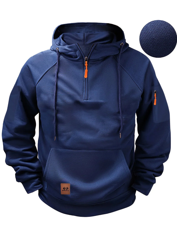 ROVESSA ROMA | FELPA CON ZIP DA UOMO