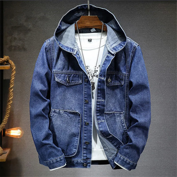 ROVESSA ROMA | FELPA IN DENIM RETRÒ