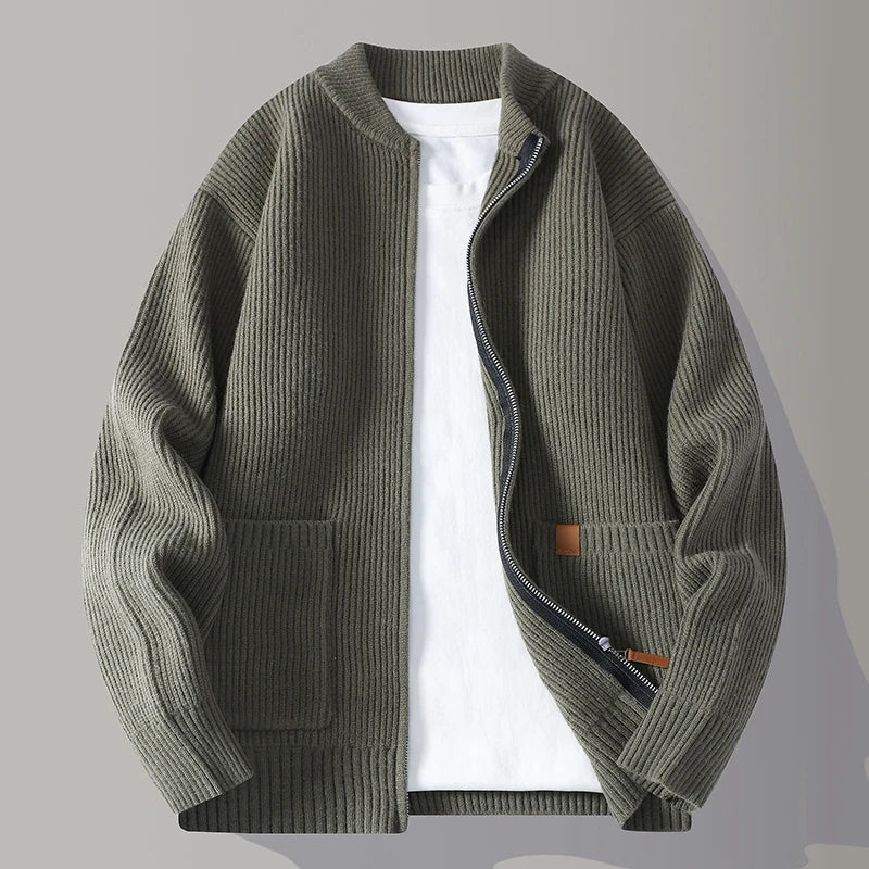 ROVESSA ROMA | GIACCA ZIP UOMO A COSTE