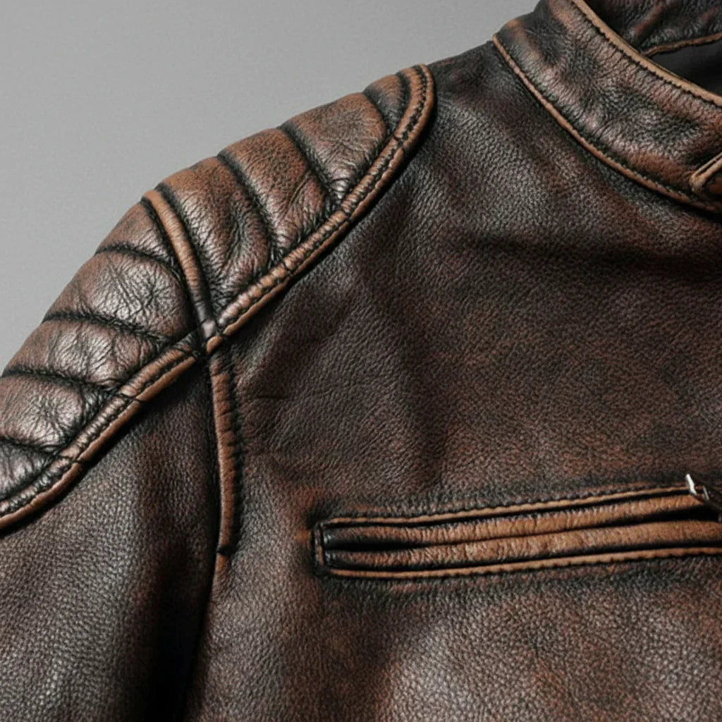 Giacca di Pelle | Sensazione Vintage con un Tocco Moderno