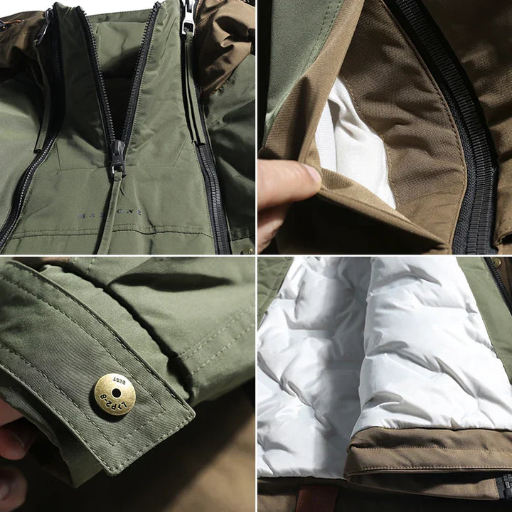 ROVESSA ROMA | GIACCA UOMO CON DOPPIA ZIP