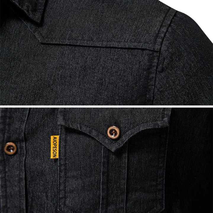 ROVESSA ROMA | CAMICIA IN DENIM SLIM