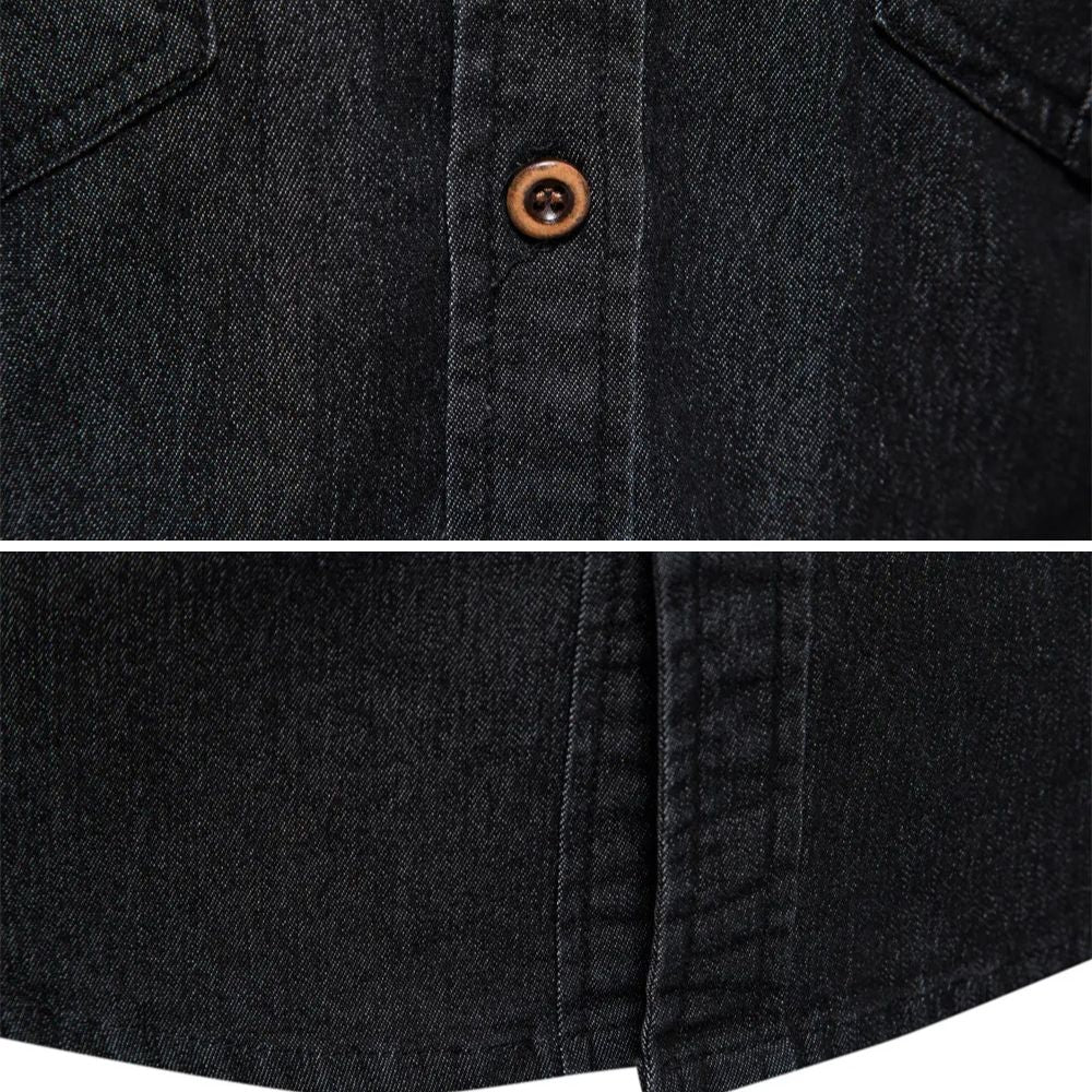 ROVESSA ROMA | CAMICIA IN DENIM SLIM