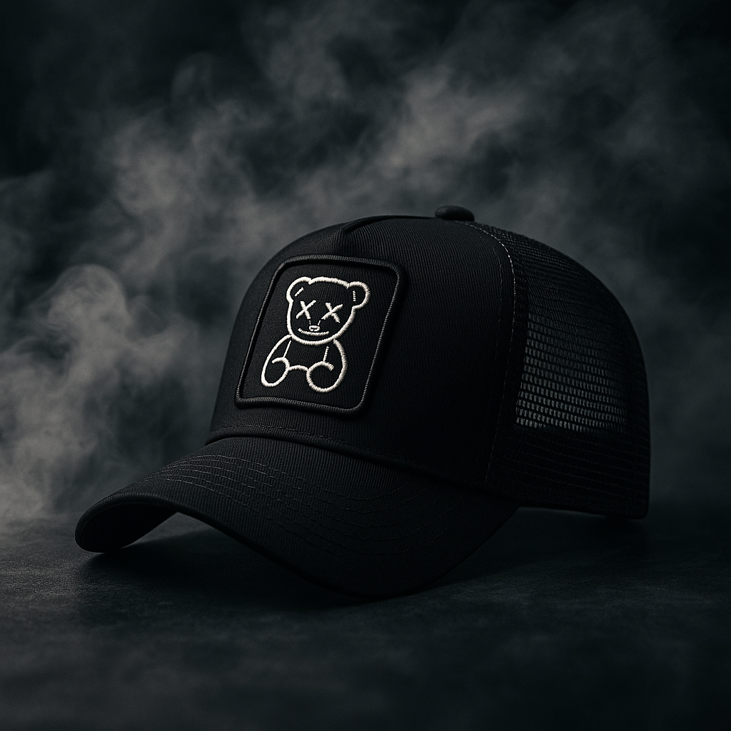 ROVESSA ROMA | CAPPELLINO TRUCKER CON ORSETTO DI PELUCHE