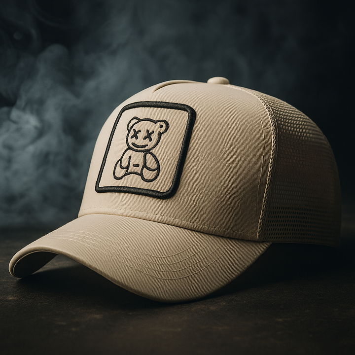 ROVESSA ROMA | CAPPELLINO TRUCKER CON ORSETTO DI PELUCHE