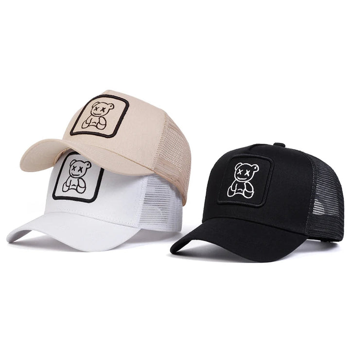 ROVESSA ROMA | CAPPELLINO TRUCKER CON ORSETTO DI PELUCHE