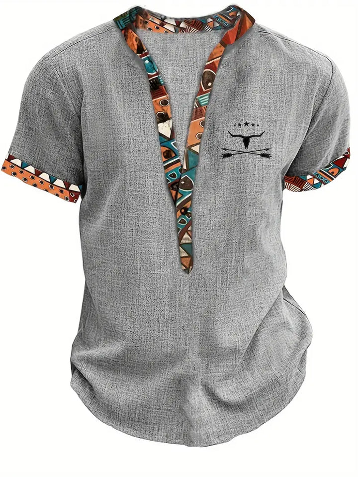 SALVATORE | CAMICIA ELEGANTE A MANICHE CORTE