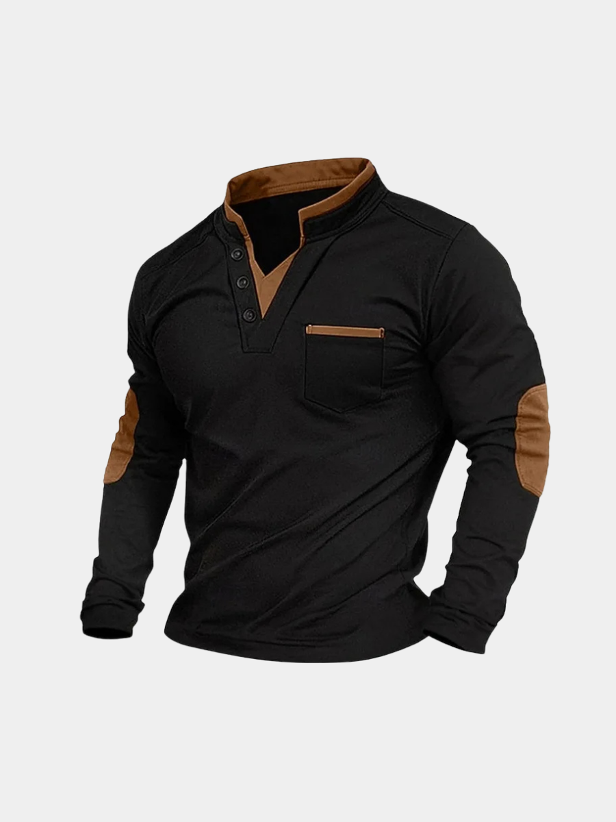 ROVESSA ROMA | MAGLIONE UOMO COLLO A V