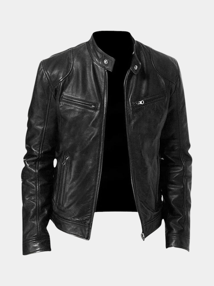 ROVESSA ROMA | GIACCA IN PELLE ELEGANTE DA UOMO