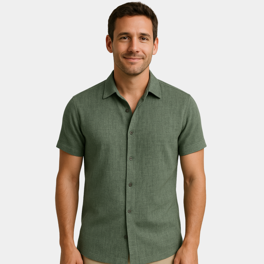 ALEANDRO™ | CAMICIA IN LINO CLASSICA