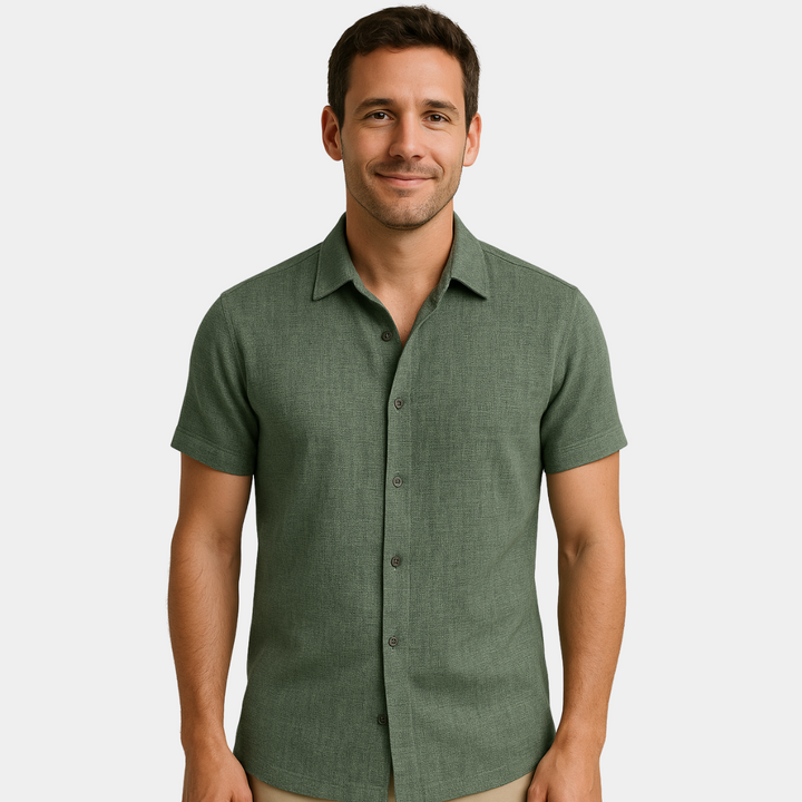 ALEANDRO™ | CAMICIA IN LINO CLASSICA