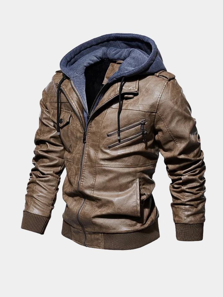 ROVESSA ROMA | GIACCA IN PELLE DA UOMO
