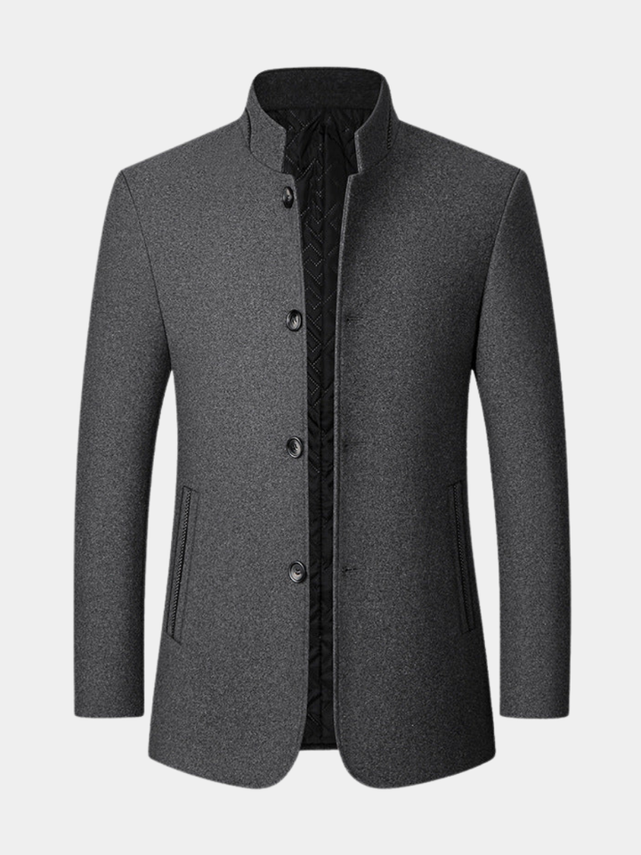 ROVESSA ROMA | CAPPOTTO IN LANA DA UOMO