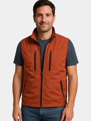 CASPER | GILET CARGO TRASPIRANTE CON TASCHE MULTIPLE