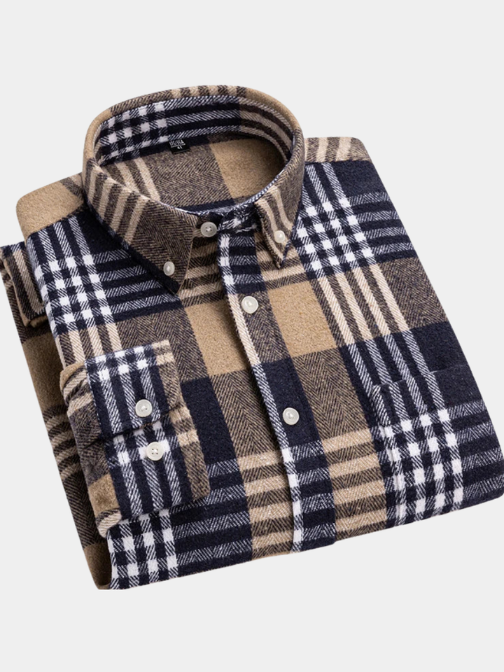 ROVESSA ROMA | CAMICIA A QUADRI DA UOMO MODERNA