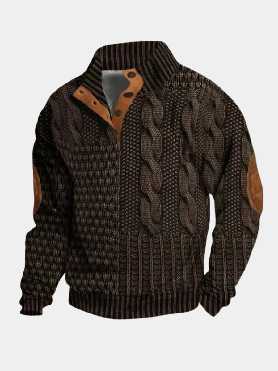 ROVESSA ROMA | MAGLIONE RETRÒ DA UOMO