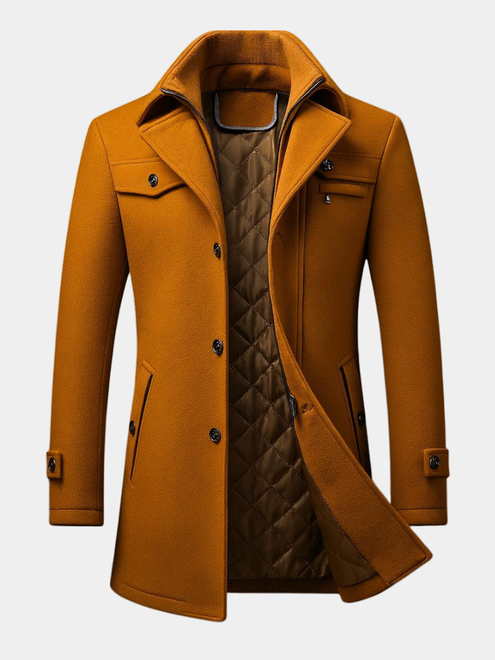 ROVESSA ROMA | CAPPOTTO DI LANA FATTO A MANO