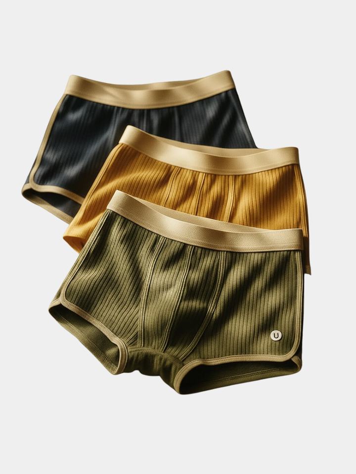 ROVESSA ROMA | BOXER IN COTONE BIOLOGICO DA UOMO (confezione da 3)