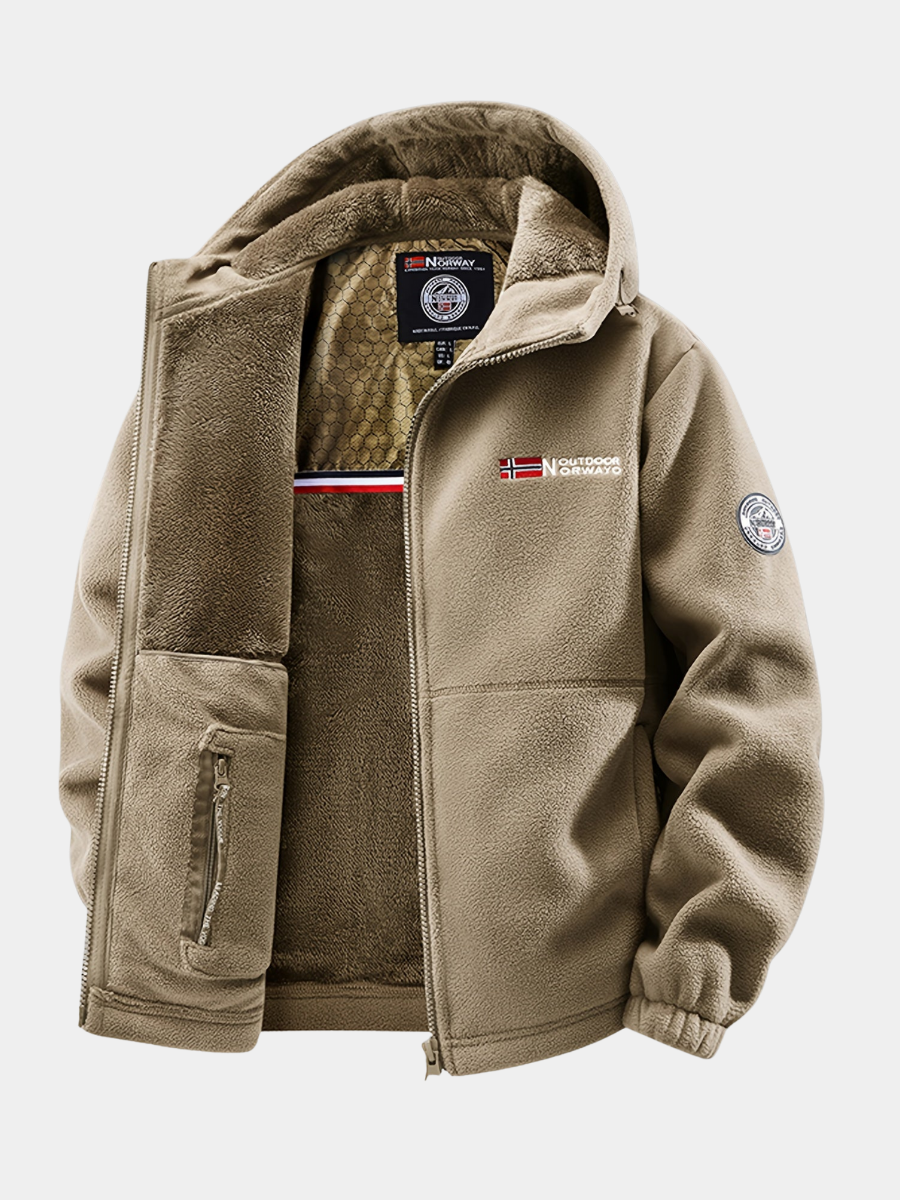 ROVESSA ROMA | GIACCA TERMICA IN PILE DA UOMO