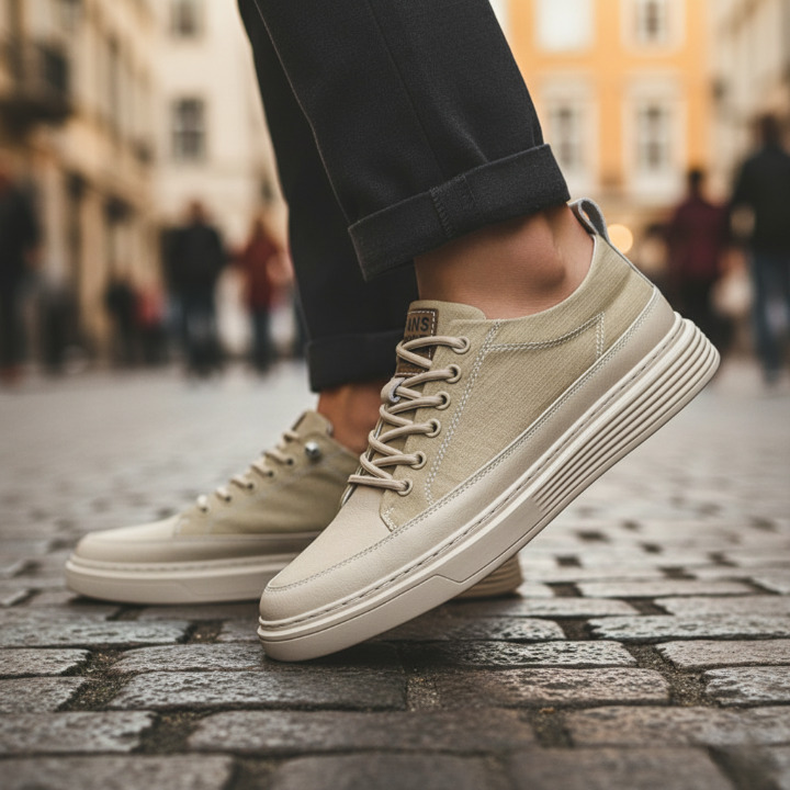 ROVESSA ROMA | SNEAKERS IN PELLE UOMO