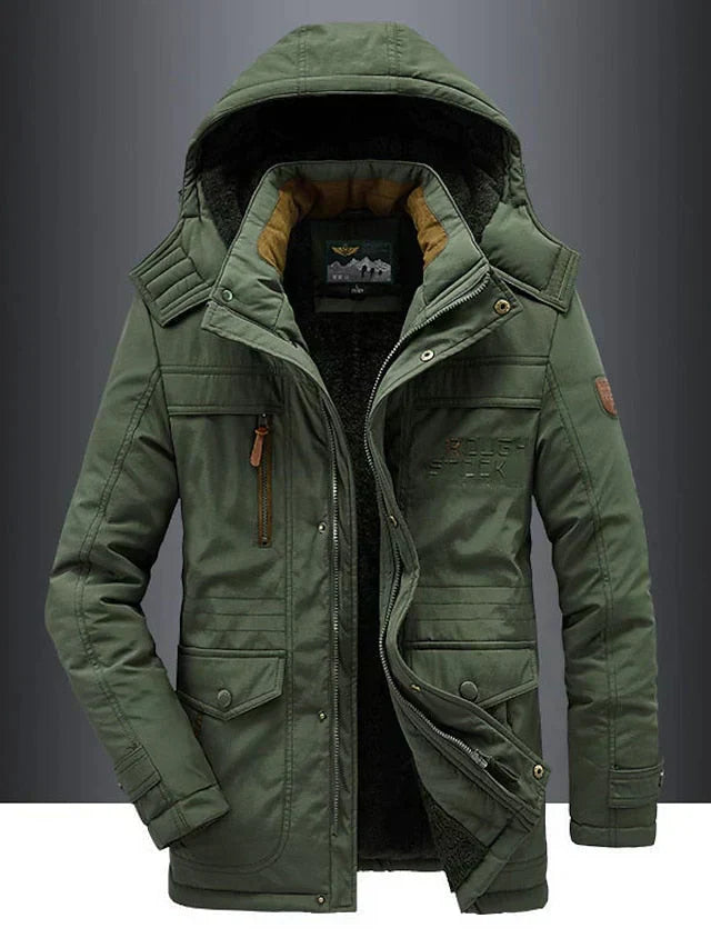 Mario | Giacca Invernale Calda in Fleece