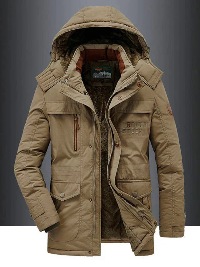 Mario | Giacca Invernale Calda in Fleece