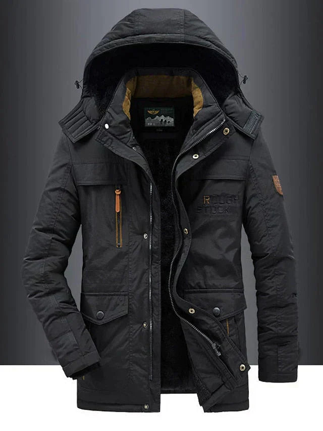 Mario | Giacca Invernale Calda in Fleece