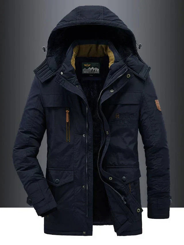 Mario | Giacca Invernale Calda in Fleece