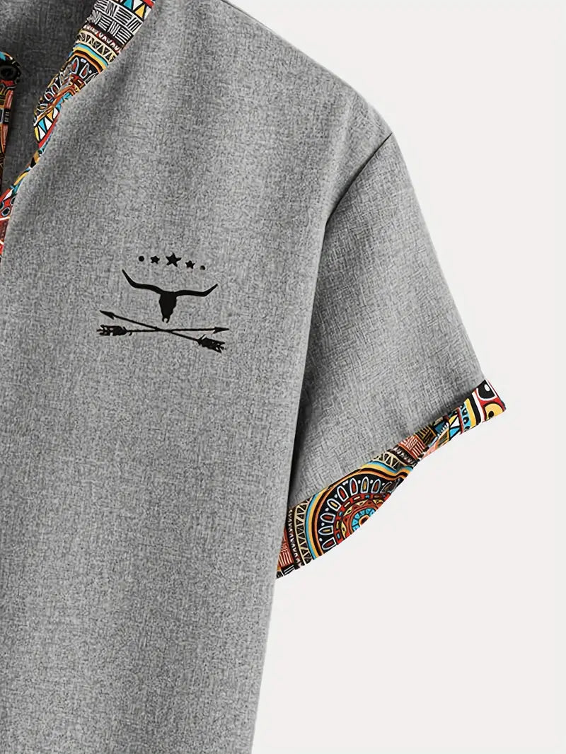 SALVATORE | CAMICIA ELEGANTE A MANICHE CORTE