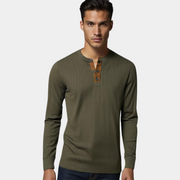 STEFANO | MAGLIA A MANICHE LUNGHE A RIGHE