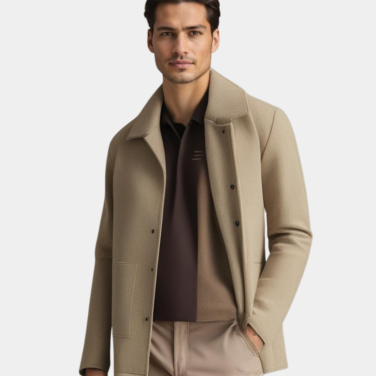 VENERIO | CAPPOTTO DI LANA ELEGANTE