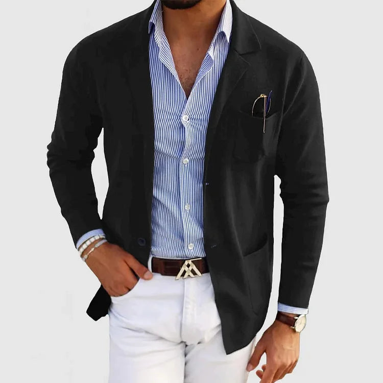 ROVESSA ROMA | LUSSUOSO BLAZER DA UOMO IN MORBIDO MATERIALE