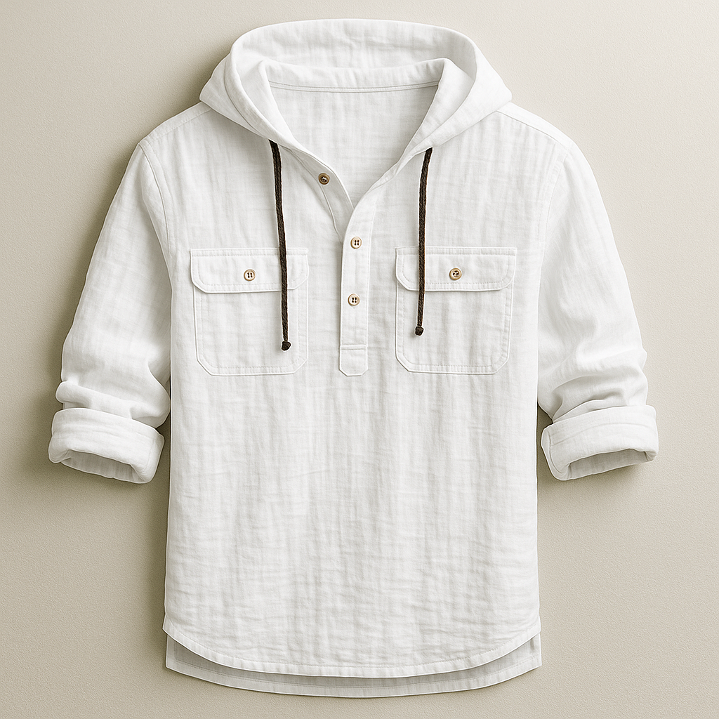 ROVESSA ROMA | MAGLIA CON CAPPUCCIO IN COTONE