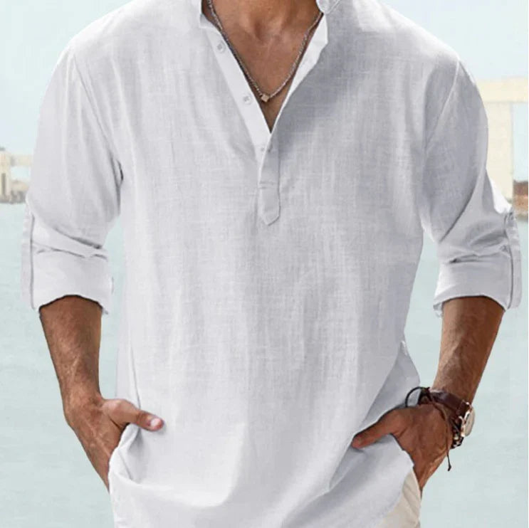 SILVIO | CAMICIA IN LINO PREMIUM