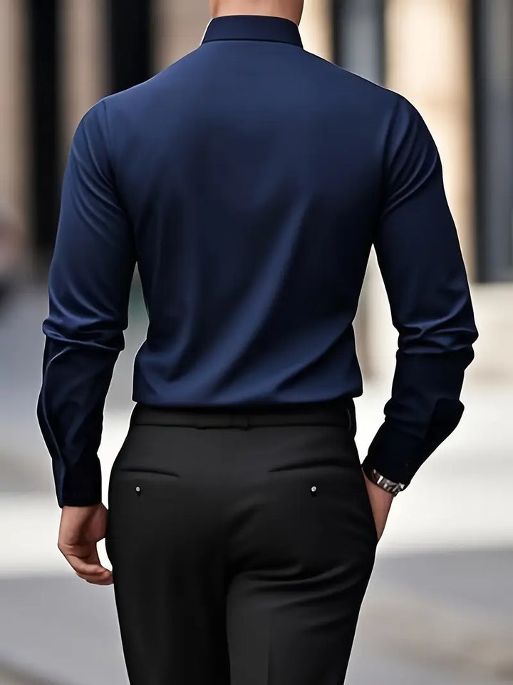 ROVESSA ROMA™ | CAMICIA TRASPIRANTE A MANICHE LUNGHE