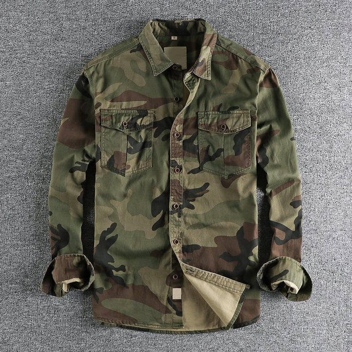 DEAN | CAMICIA CAMOUFLAGE DA UOMO