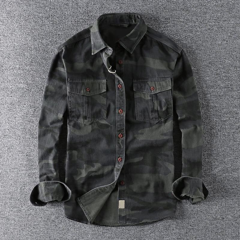DEAN | CAMICIA CAMOUFLAGE DA UOMO