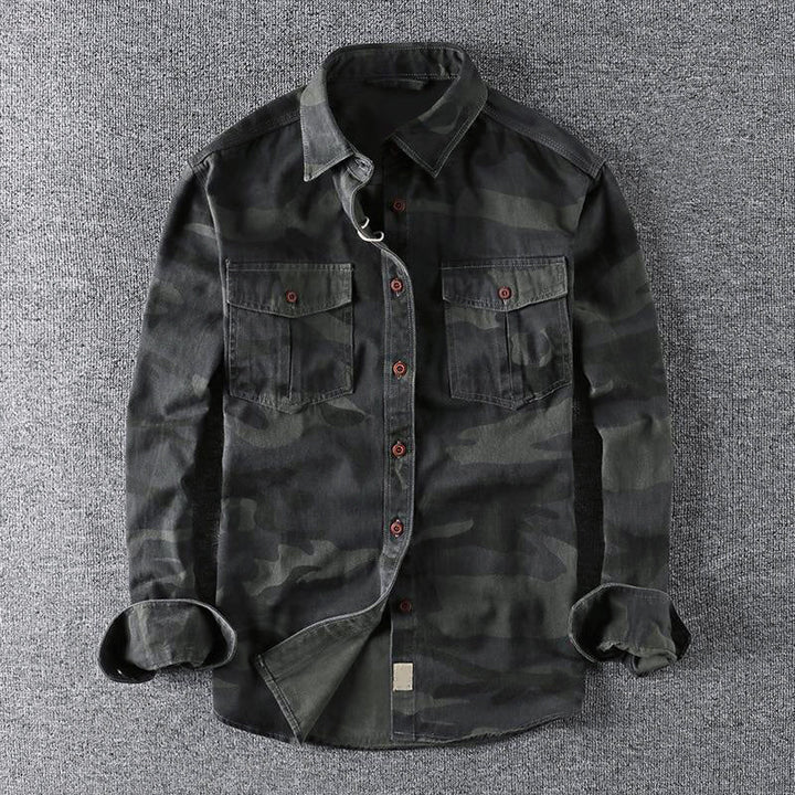 DEAN | CAMICIA CAMOUFLAGE DA UOMO
