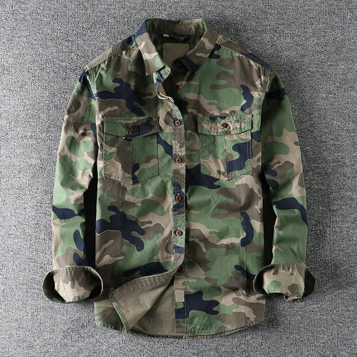 DEAN | CAMICIA CAMOUFLAGE DA UOMO