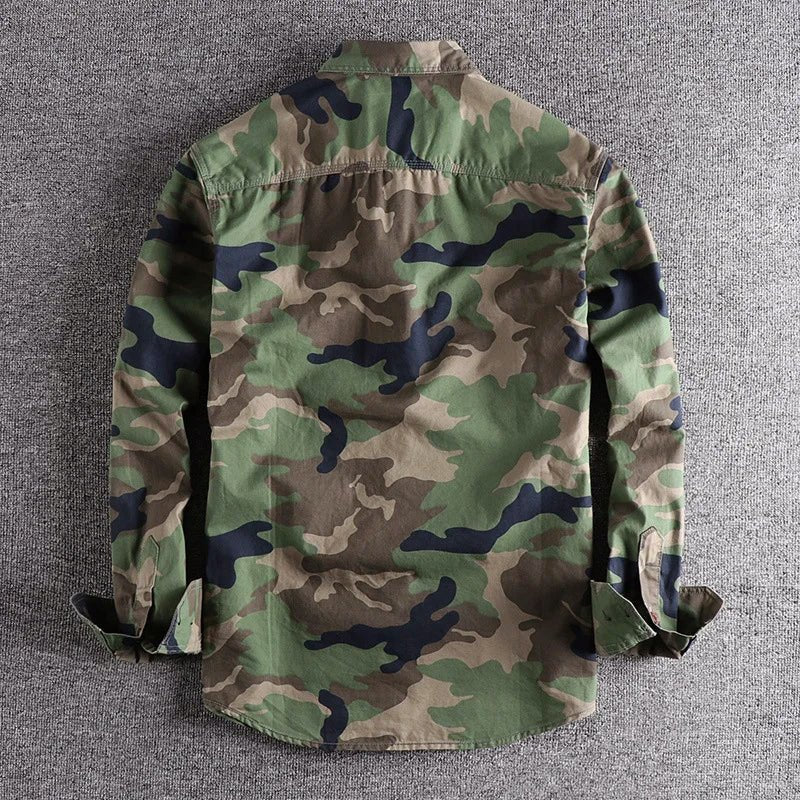 DEAN | CAMICIA CAMOUFLAGE DA UOMO