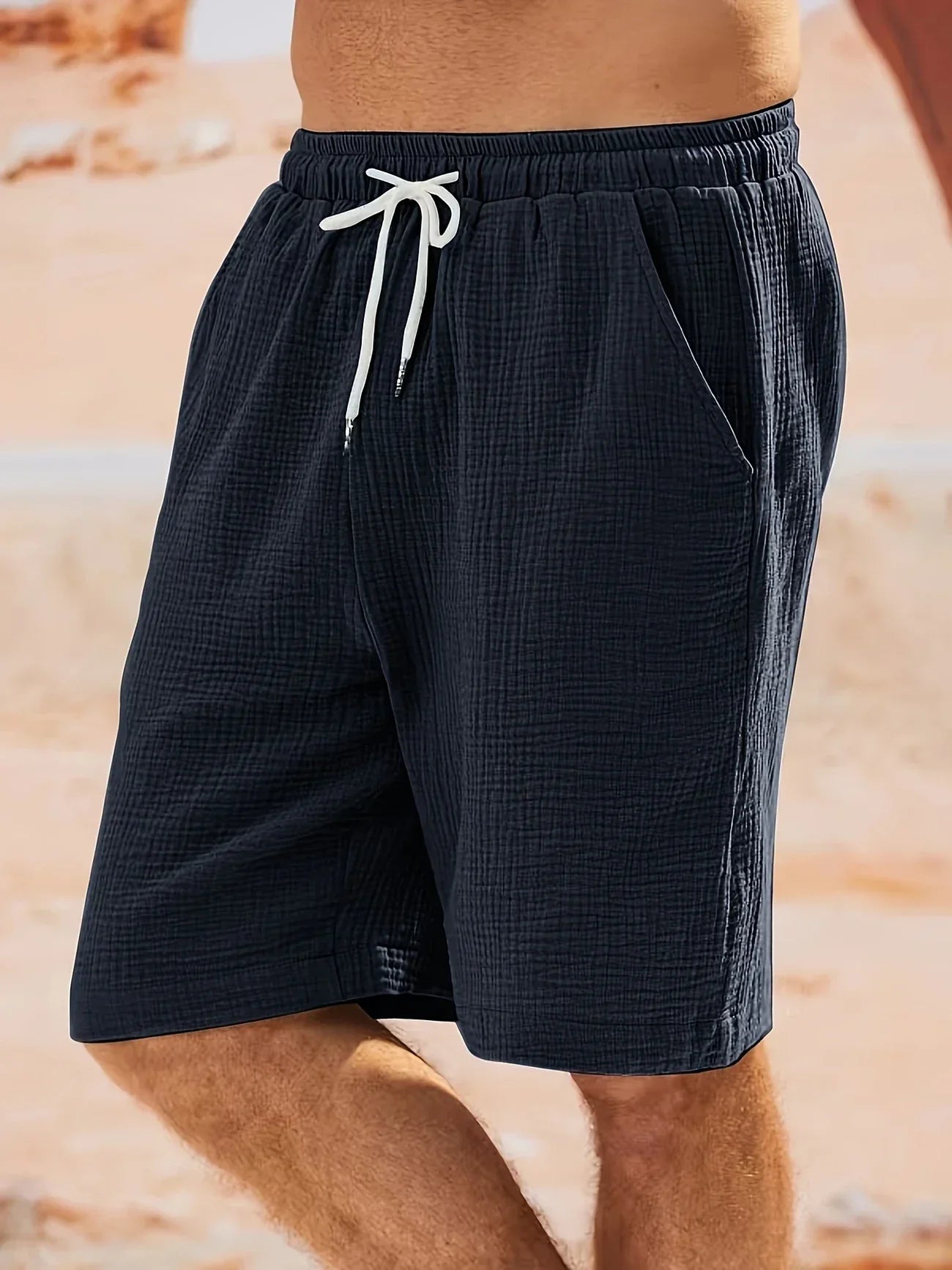RICCARDO | SHORT LEGGERO CON TASCHE