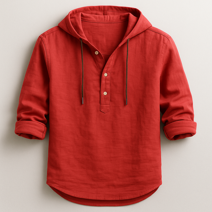ROVESSA ROMA™ | CAMICIA DE LUXE CON CAPPUCCIO