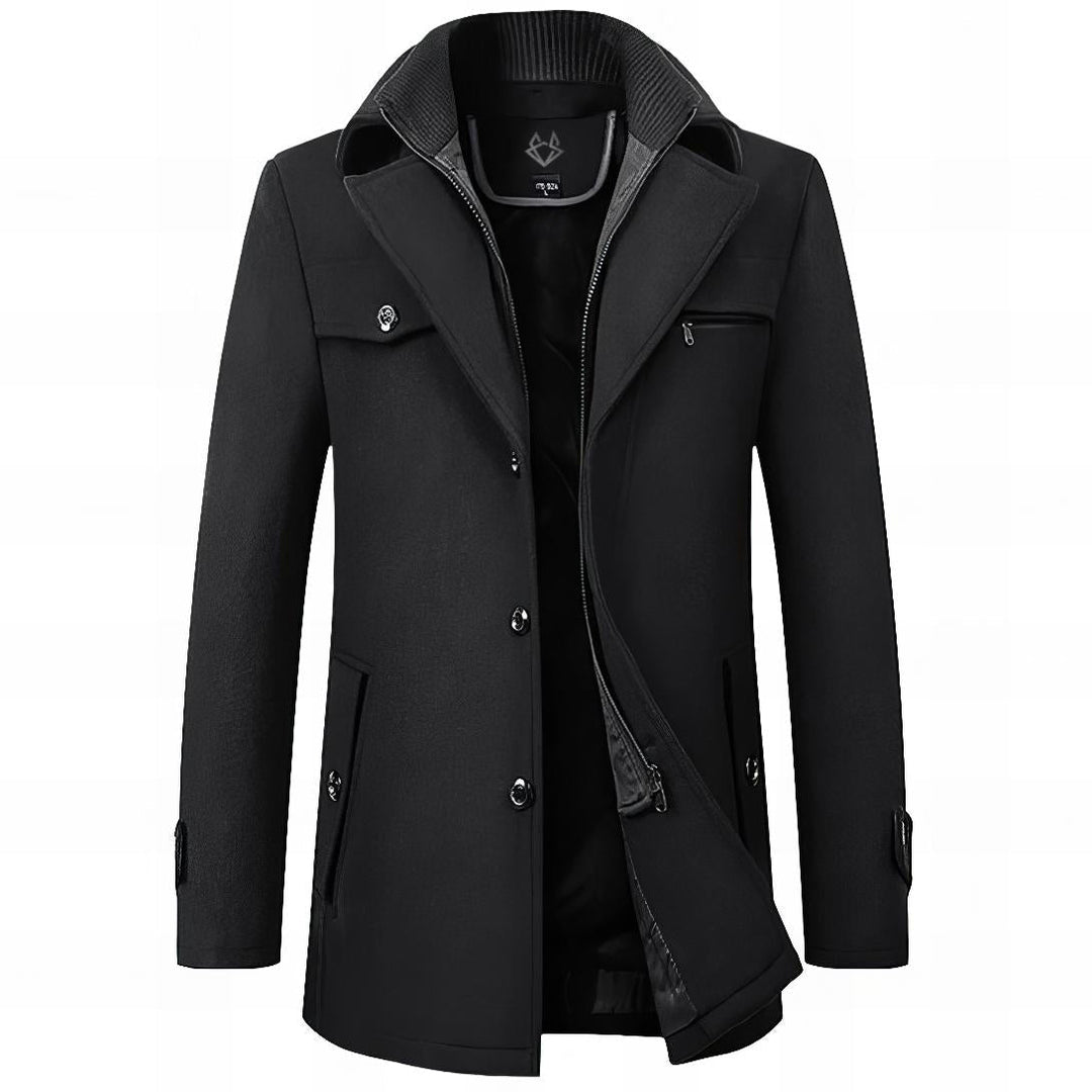 ROVESSA ROMA | CAPPOTTO STRUTTURATO DA UOMO